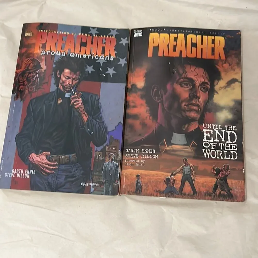 PREACHER  DC‎ COMICS BOOKS BUNDLE 2